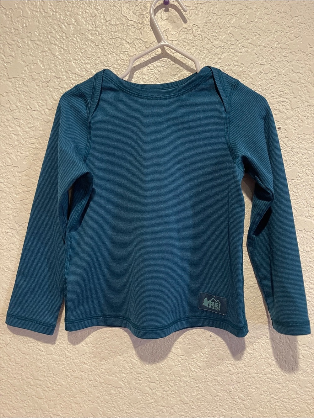 REI Teal Long-Sleeve Kids Thermal Top (Base layer)